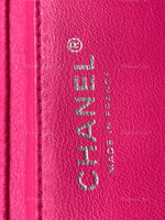 Sold-CHANEL Classic Quilted Flap Pink Caviar Shoulder Bag/Clutch with Chain Strap