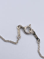 Sold-Tiffany 
Co 925 Silver Elsa Peretti Madonna Pendant Necklace