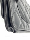 Sold-CHANEL Lambskin Wallet-on-the-chain WOC Crossbody Flap Bag - Black