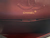 Sold-CHANEL Lambskin Double Chain Double Medium Flap Bag black/gold