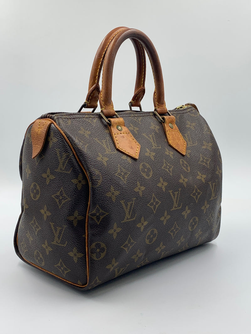 Sold-LOUIS VUITTON Monogram Speedy 25 (3)