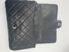 Sold-CHANEL Classic Quilted Flap Black Lambskin Shoulder Bag/Clutch