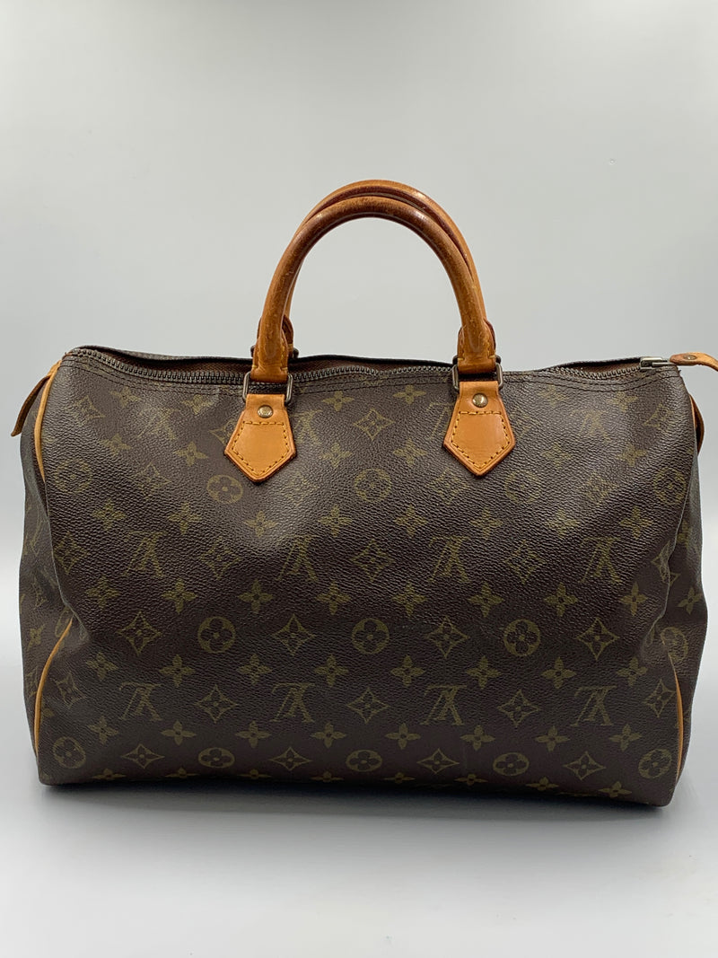 Sold- LOUIS VUITTON Monogram Speedy 35