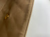 Sold-CHANEL Vintage Lambskin Single Flap Border Tab Small Crossbody Bag Beige/gold hardware