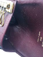 Sold-LOUIS VUITTON Monogram Mini Lin Multi-Cles-4 Cherry Red M92426