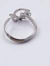 Sold-Christian Dior Logo Ring Free Size - adjustable