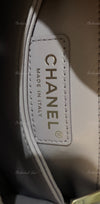 Sold-CHANEL Classic Iridescent Purple Caviar Small Coco Handle Bag in Silver Hardware