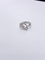 Sold-Christian Dior Logo Ring Free Size - adjustable