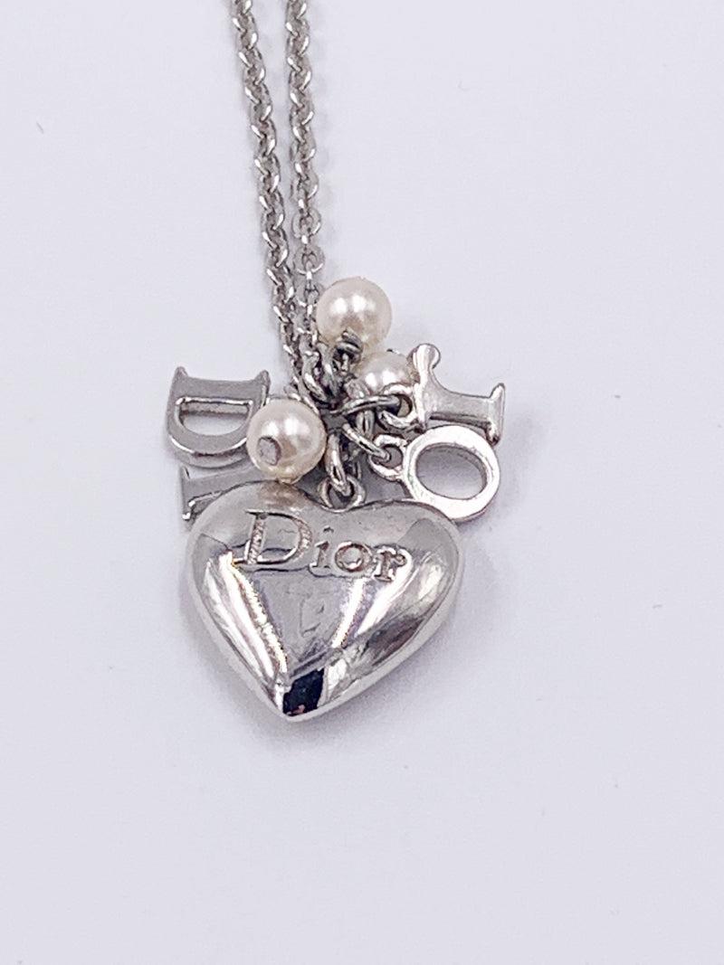 Sold-Christian Dior Heart Necklace