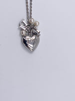 Sold-Christian Dior Heart Necklace