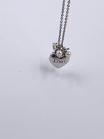 Sold-Christian Dior Heart Necklace