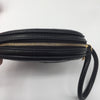 Sold-CHANEL Round CC Logo Clutch lambskin black