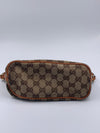 Sold-GUCCI GG Logo Brown Small Handbag