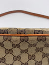 Sold-GUCCI GG Logo Brown Small Handbag