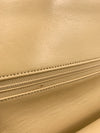 Sold-CHANEL Small Classic Double Flap Shoulder bag - Beige - Gold Hardware/Vintage