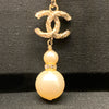 Sold-CHANEL CC Pearl/Rhinestones Necklace C236