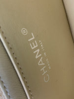 Sold-CHANEL Caviar Mini Rectangular Flap Beige - Crossbody - Silver Hardware