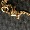 Sold-CHANEL CC Black Logo with Rhinestones Necklace C240