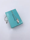 Tiffany 
Co Elsa Peretti Silver Leaf Pendant Necklace