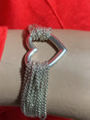 Sold-Tiffany 
Co Silver Mesh Bracelet