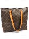 LOUIS VUITTON Monogram Cabas Mezzo Tote Bag