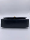 Sold-CHANEL Lambskin Medium Diana Single Chain Single Flap Bag Black Gold Hardware