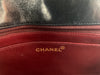 Sold-CHANEL Lambskin Medium Diana Single Chain Single Flap Bag Black Gold Hardware