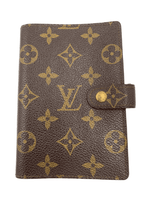 Sold-LOUIS VUITTON Monogram Canvas Small Ring Agenda