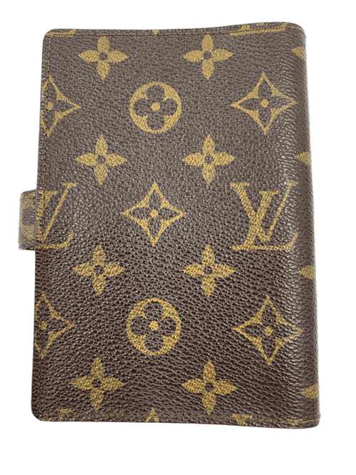 Sold-LOUIS VUITTON Monogram Canvas Small Ring Agenda