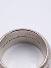 Sold-Tiffany 
Co 925 Silver Atlas Ring Size 5 1/2