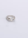 Sold-Tiffany 
Co 925 Silver Open Heart Ring Size 6