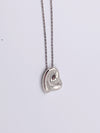 Sold-Tiffany 
Co Elsa Peretti Solid Heart Necklace