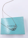 Sold-Tiffany 
Co Sterling Silver 925 Triple Stars Pendant Necklace