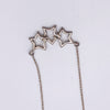 Sold-Tiffany 
Co Sterling Silver 925 Triple Stars Pendant Necklace