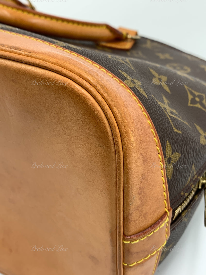 LOUIS VUITTON Monogram Alma PM