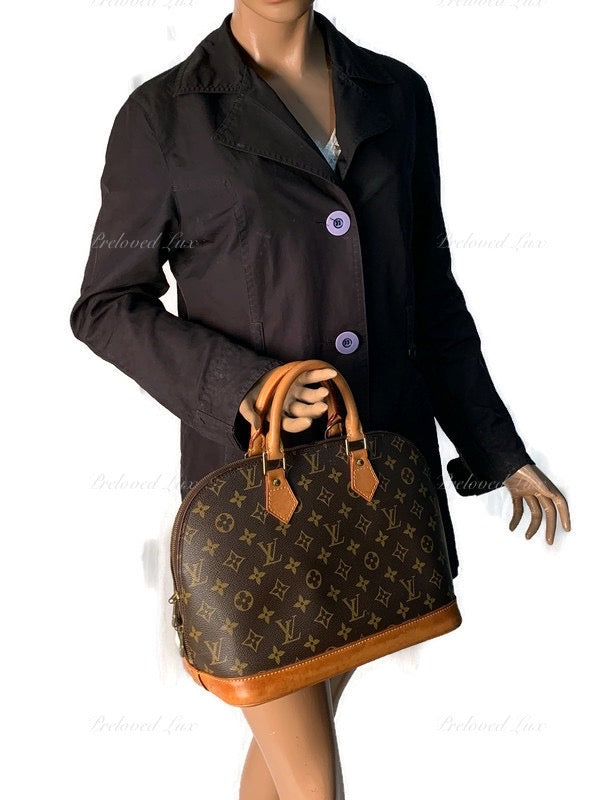 LOUIS VUITTON Monogram Alma PM