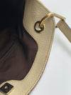 Sold-GUCCI GG Brown Shoulder Bag