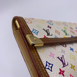 Louis Vuitton Multicolor White Long Wallet