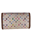 Louis Vuitton Multicolor White Long Wallet