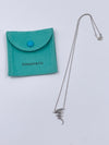 Sold-Tiffany 
Co 925 Silver Paloma Picasso Scribble Necklace