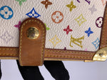 Sold-Louis Vuitton Multicolor White Agenda PM