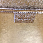 Sold-CELINE Nano Luggage Bag - Gold