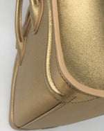 Sold-CELINE Nano Luggage Bag - Gold