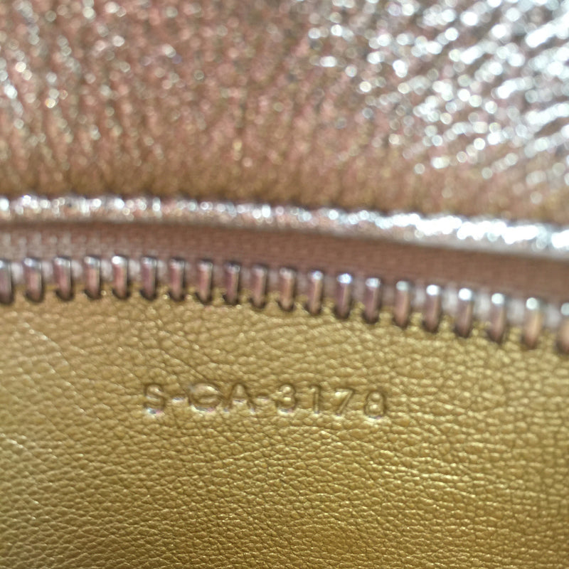 Sold-CELINE Nano Luggage Bag - Gold