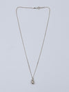 Sold-Tiffany 
Co 925 Silver Elsa Peretti 12mm Teardrop Pendant Necklace