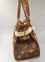 Sold-LOUIS VUITTON Tisse Rayures tote bag M56386 - Limited edition