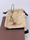 SOLD-LOUIS VUITTON phone Strap/bag charm