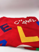 Sold-Chanel Square Silk Scarf