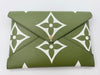 Sold-LOUIS VUITTON Monogram Giant Kirigami Khaki Green Pouch