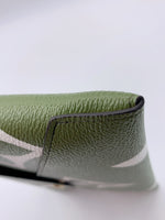 Sold-LOUIS VUITTON Monogram Giant Kirigami Khaki Green Pouch